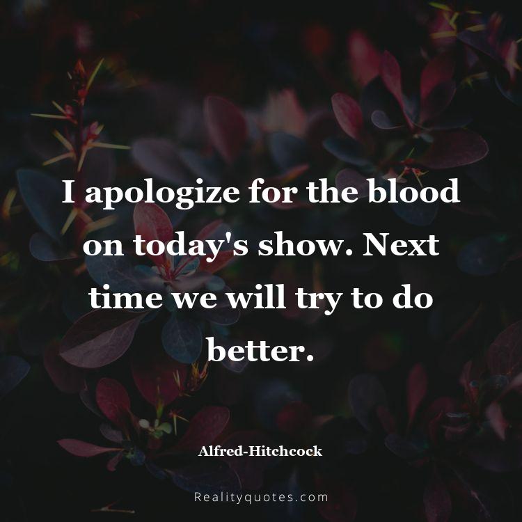 52. I apologize for the blood on today's show. Next time we will try to do better.