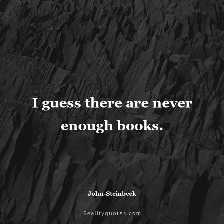 41. I guess there are never enough books.